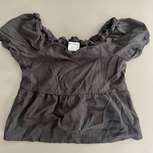 Girls Old Navy Black Top
